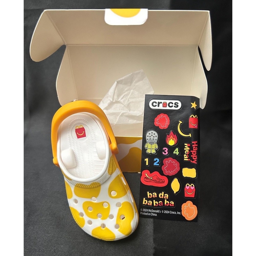 2024 McDonald's x Crocs China Exclusive Mini Keychain Chicken Nugget